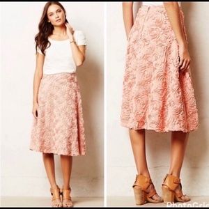 ANTHROPOLOGIE HD in PARIS SKIRT M (NWT)